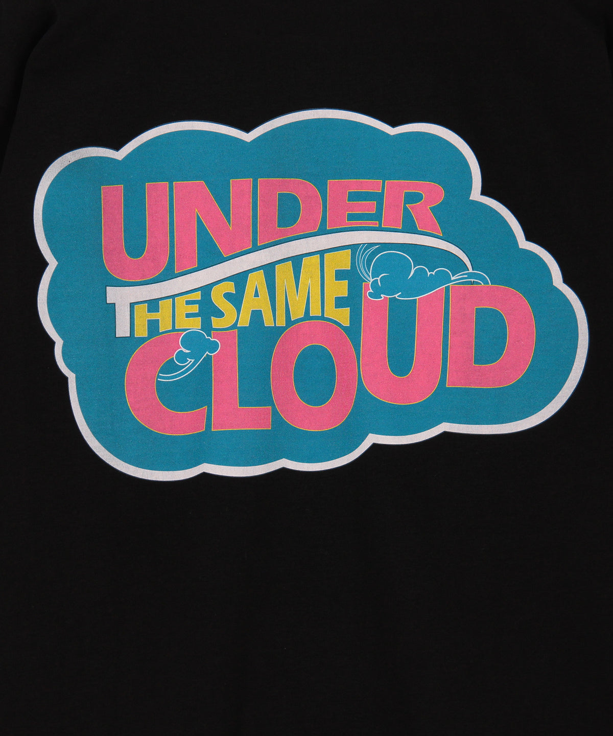 Lunch T-shirt UNDER THE SAME CLOUD BLACK