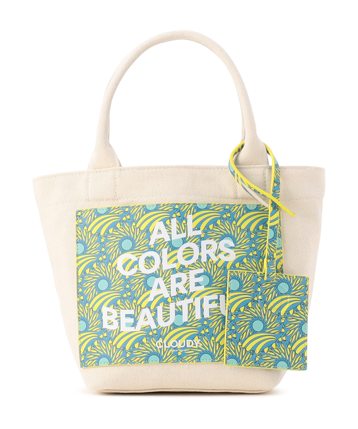 Canvas Tote (Small) GRASS TWIRL