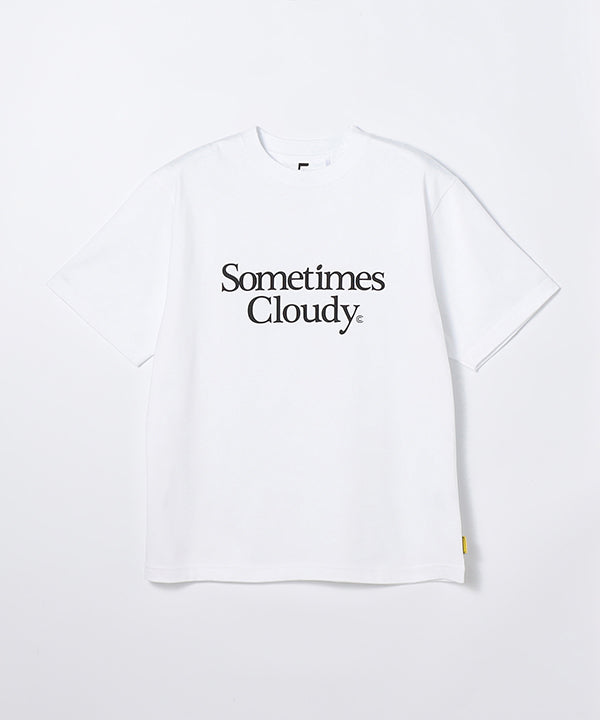 Lunch T-shirt Sometimes Cloudy WHITE
