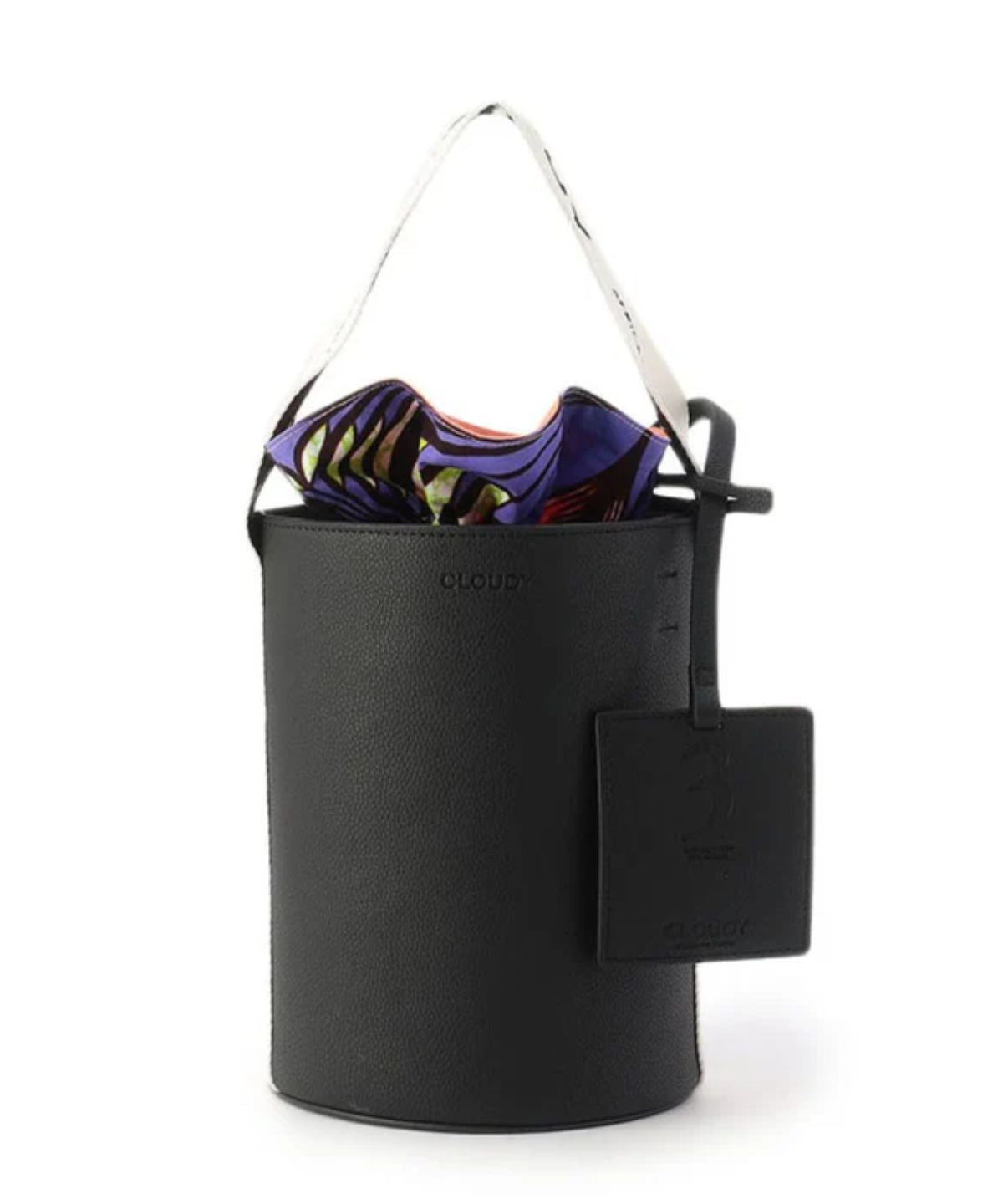 Logo Handle Tube Bag BLACK