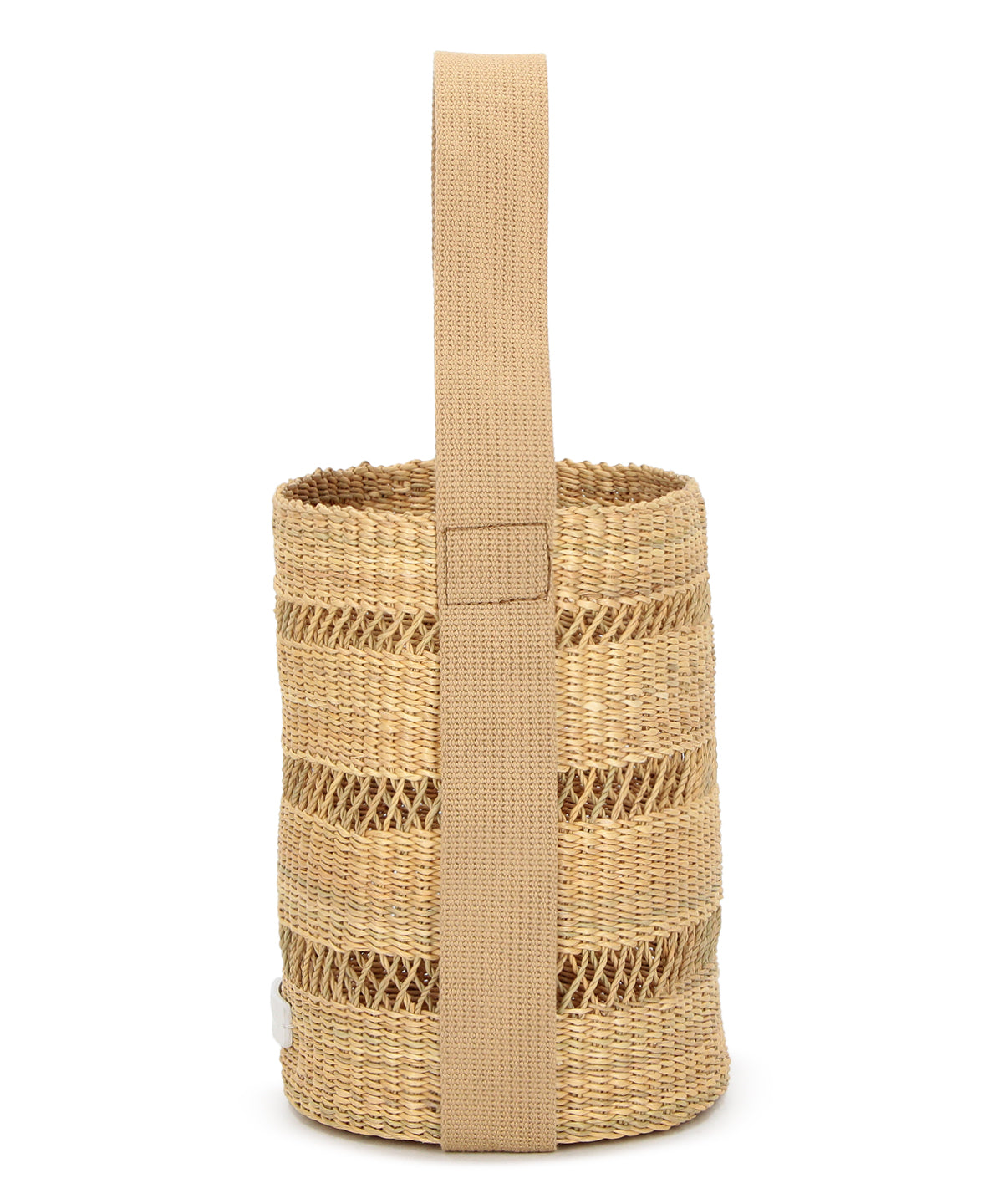 Mesh Tube Basket BEIGE