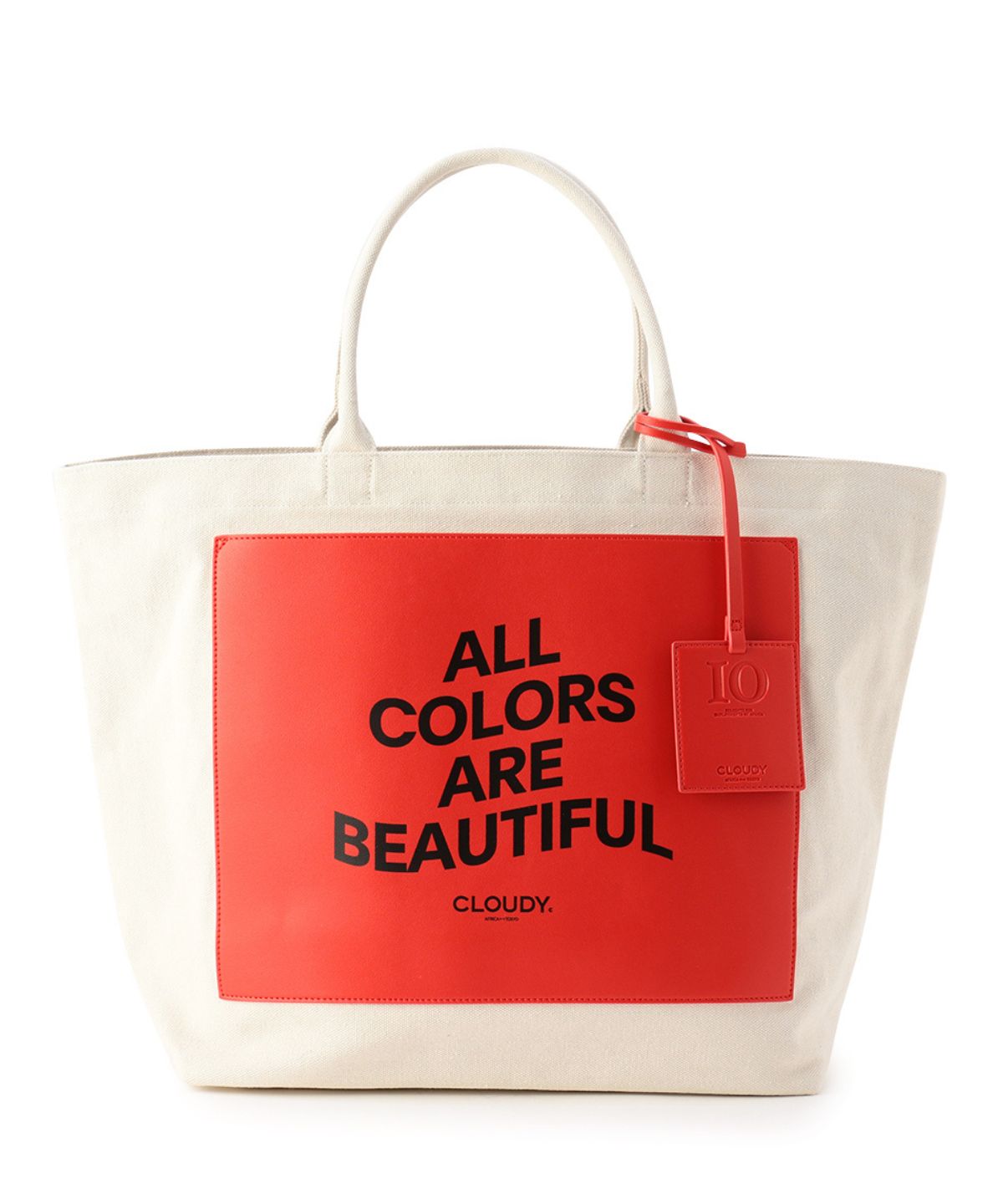 Canvas Tote (Large) RED