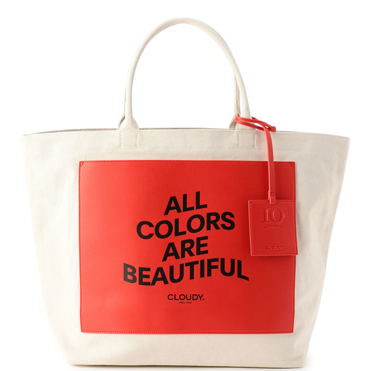 Canvas Tote (Large) RED | バッグ | CLOUDY公式通販サイト