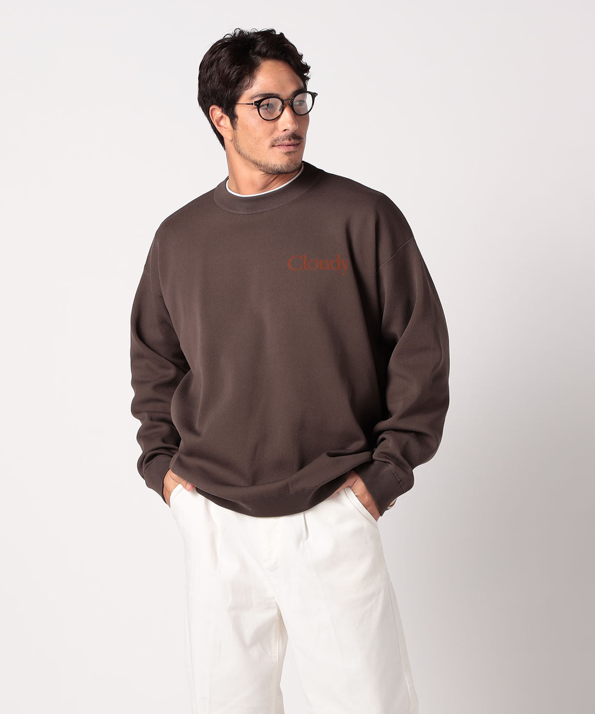 Knit Sweater BROWN