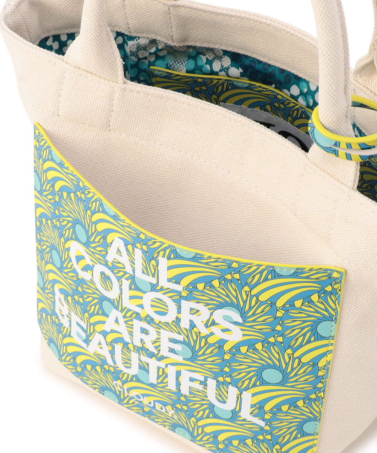 Canvas Tote (Small) GRASS TWIRL