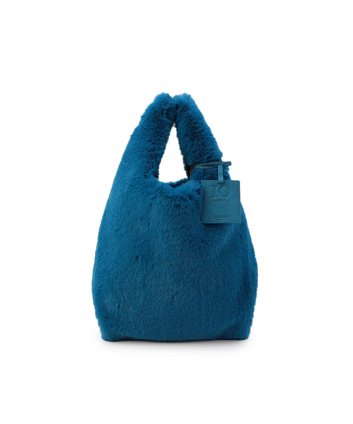 Eco Fur Convenience Bag(Medium) E.BLUE