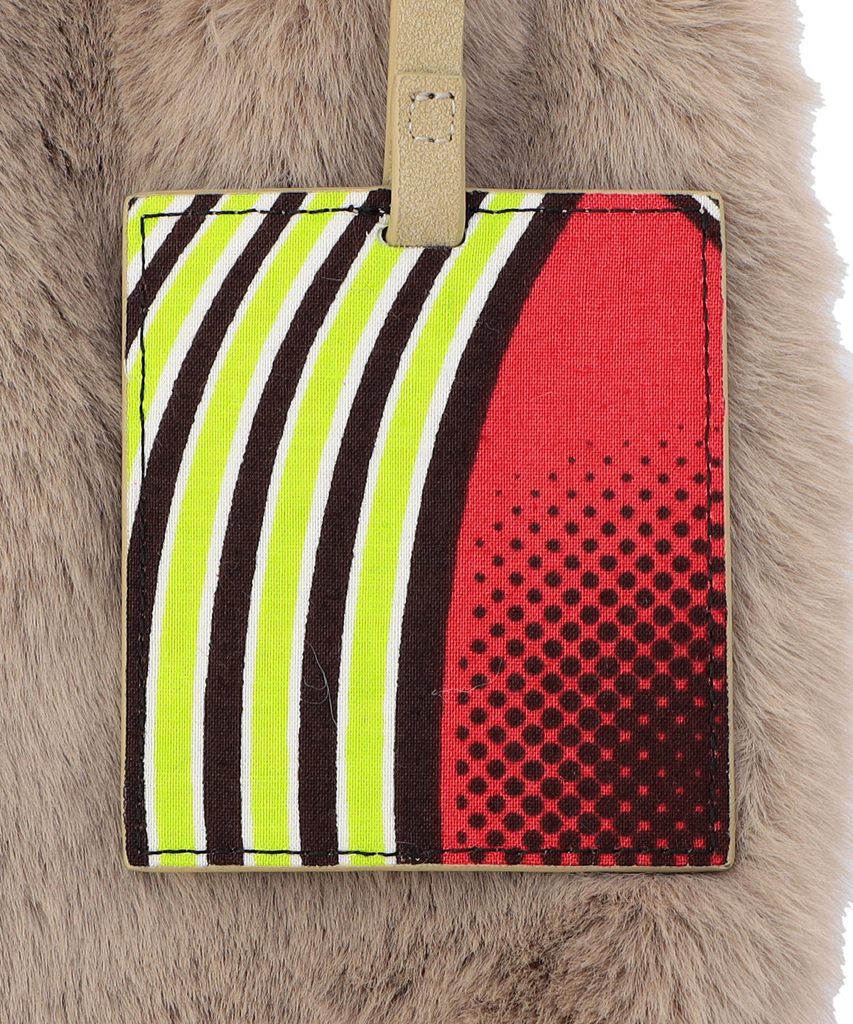 Eco Fur Convenience Bag(Medium) BEIGE