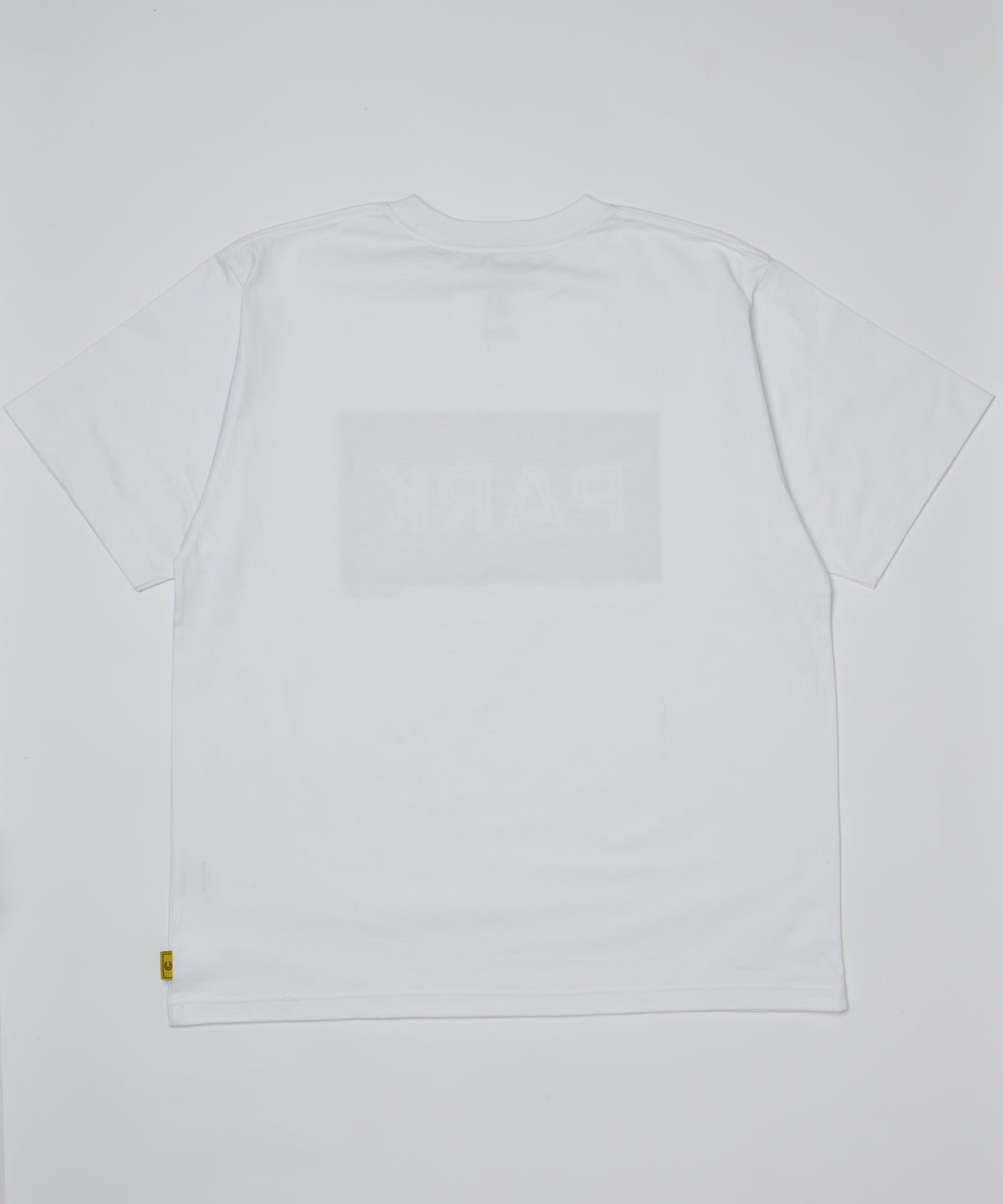 Park T-shirts Front PARK Print Half Sleeve WHITE