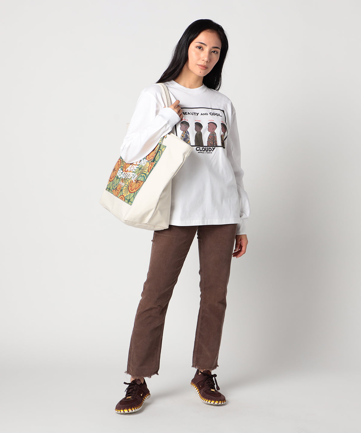 Canvas Tote (Large) ROPE(BEIGE)