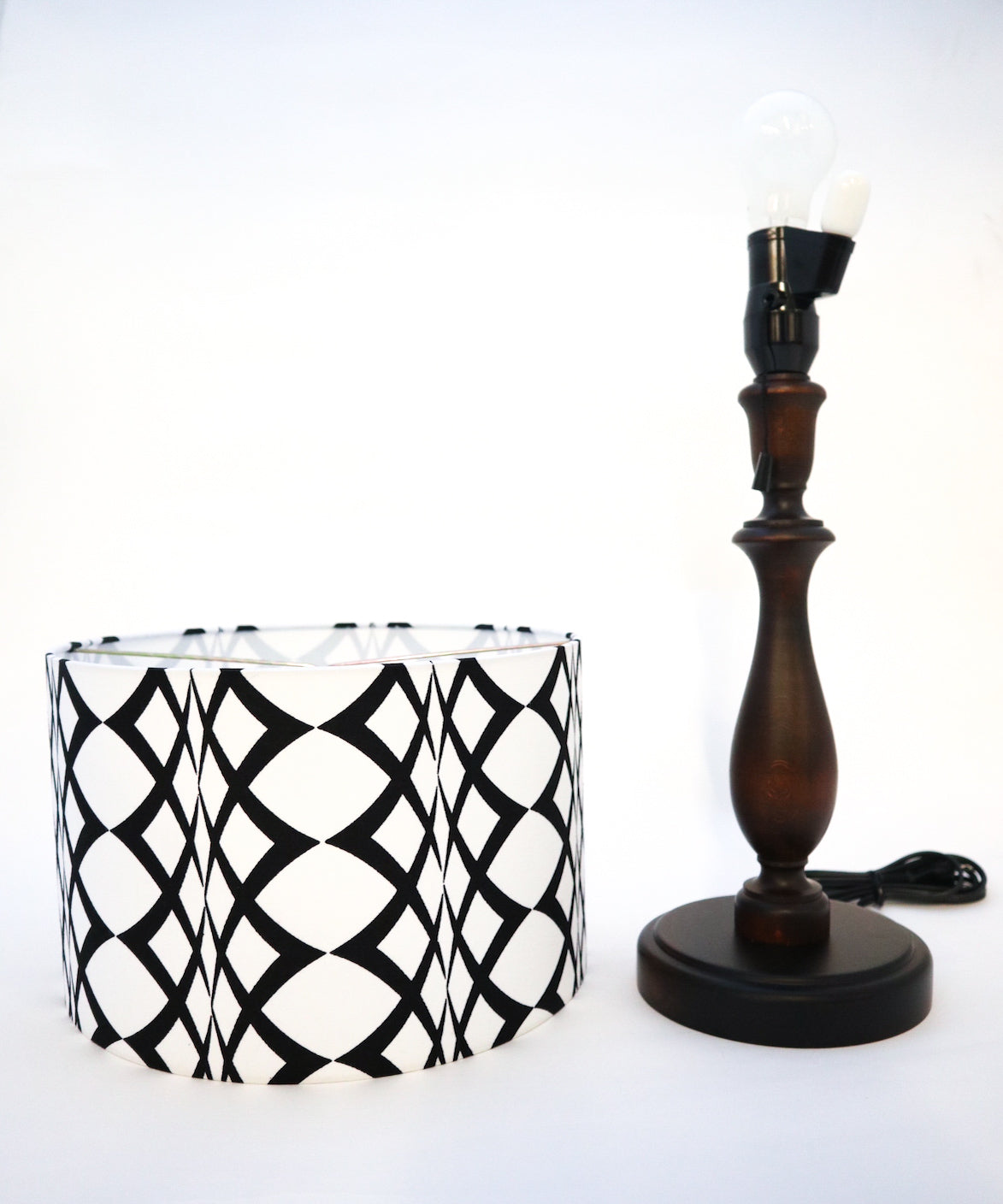 African textile Lamp 101-3