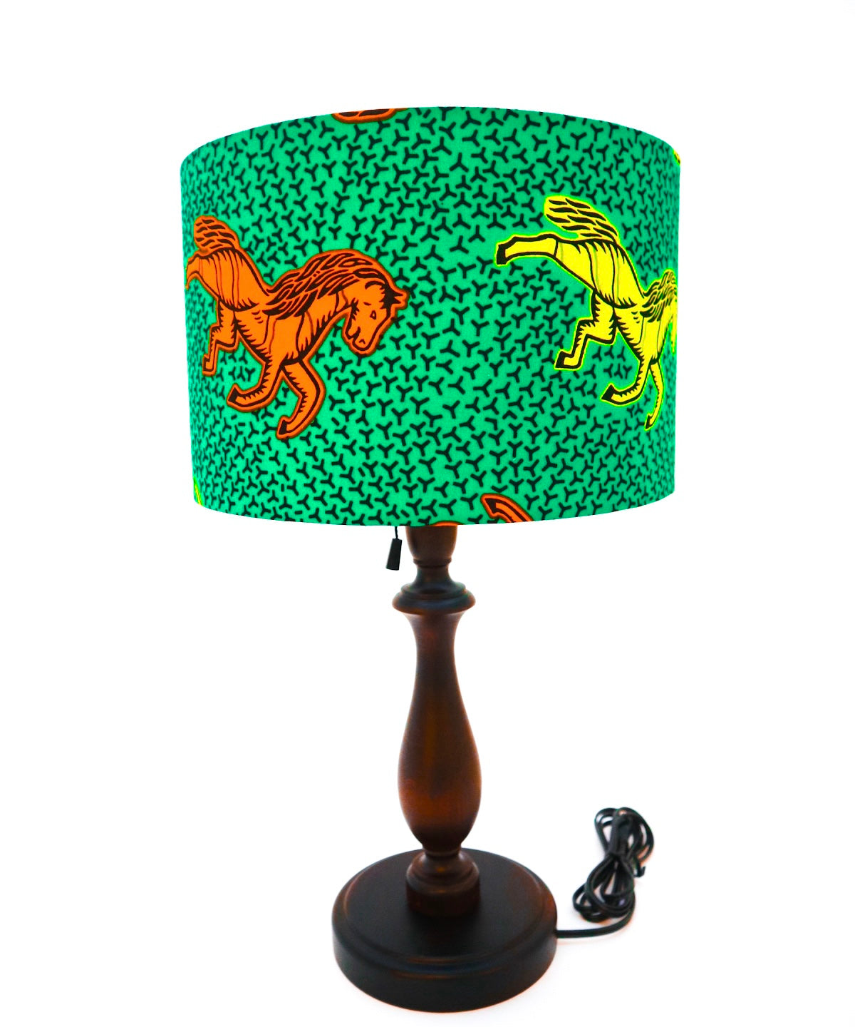 African textile Lamp 104-4