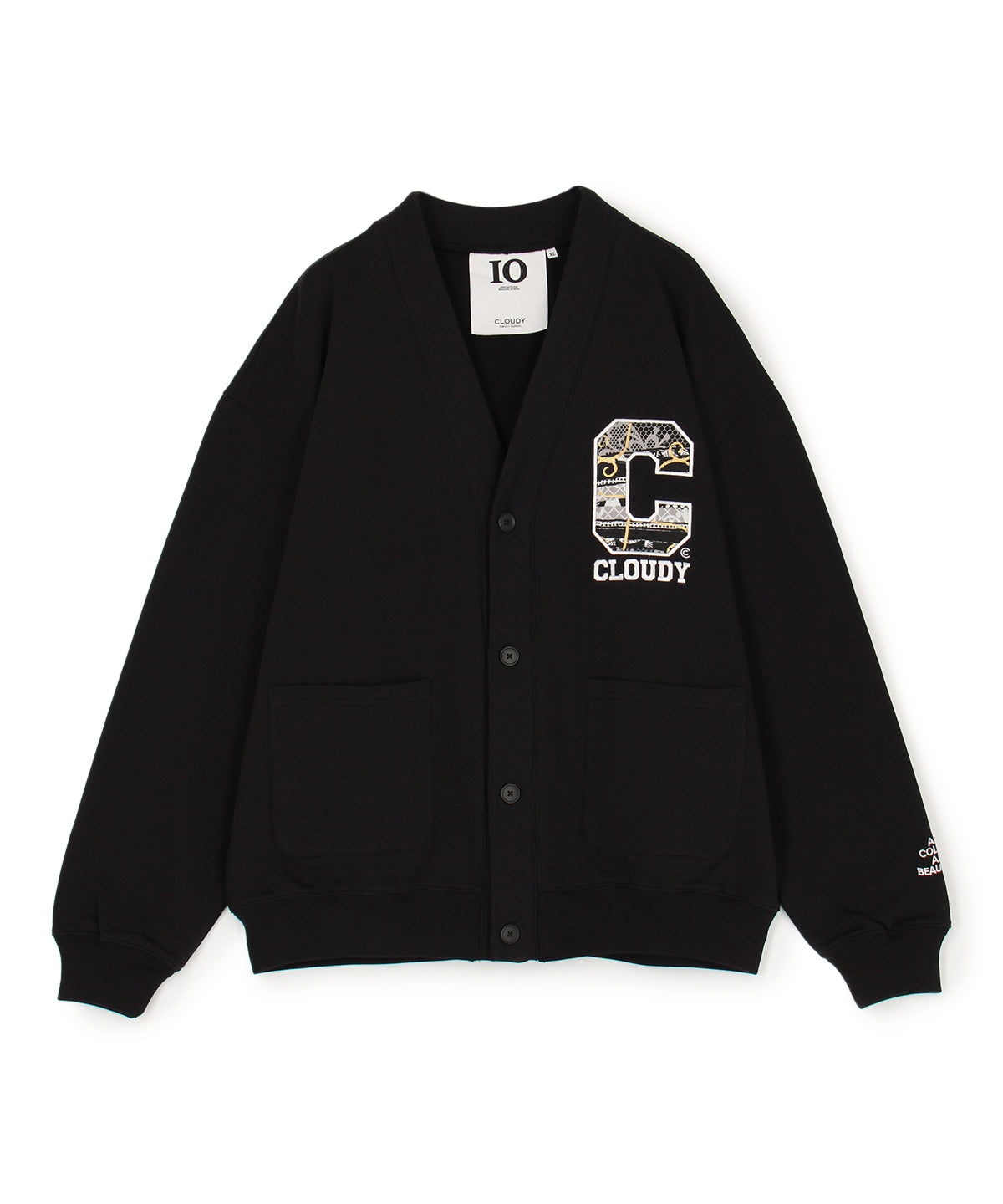 Sweat Cardigan C BLACK