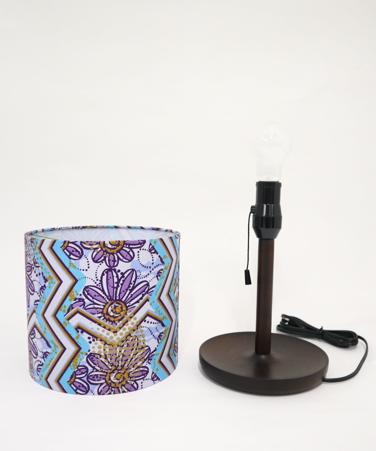 African textile Lamp 105-3