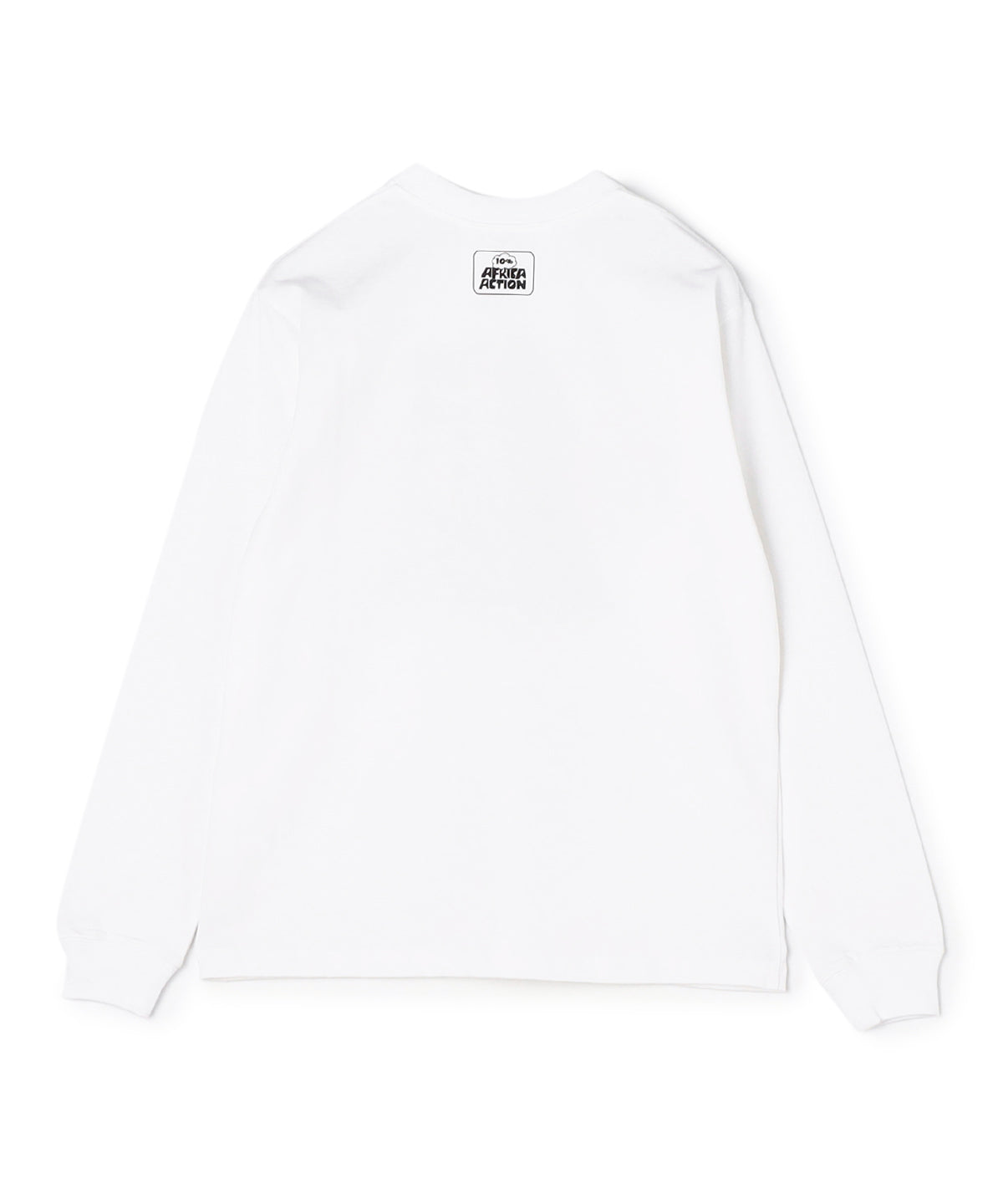 Long Sleeve T-Shirts Collage Petal WHITE