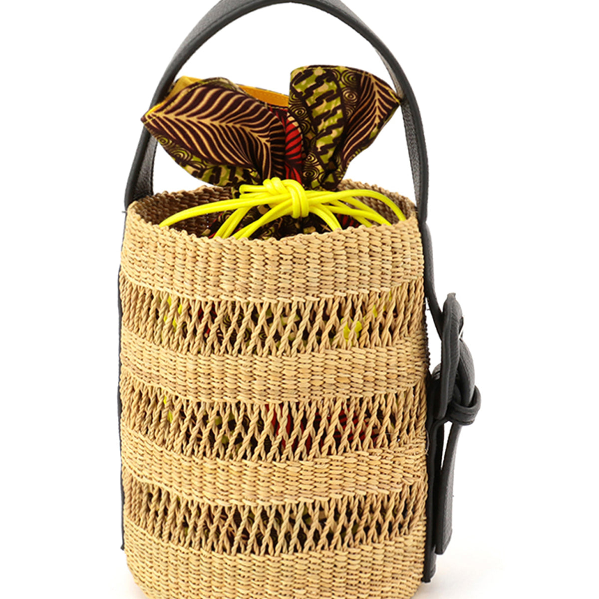 Coverd Buckle Mesh Tube Basket BLACK | バッグ | CLOUDY公式