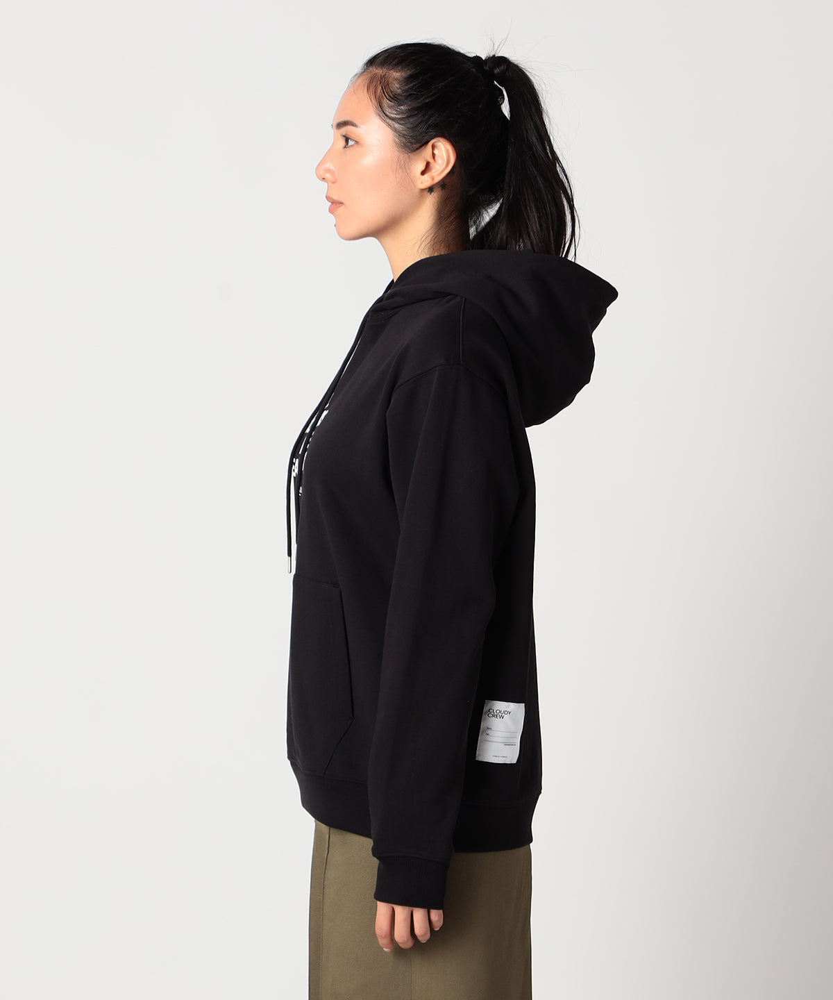 Sweat Parka ALL COLORS ARE BEAUTIFUL BLACK