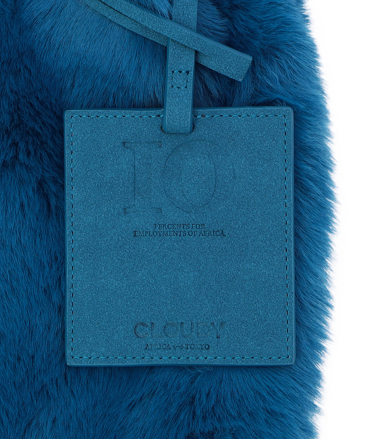 Eco Fur Convenience Bag (Small) E.BLUE