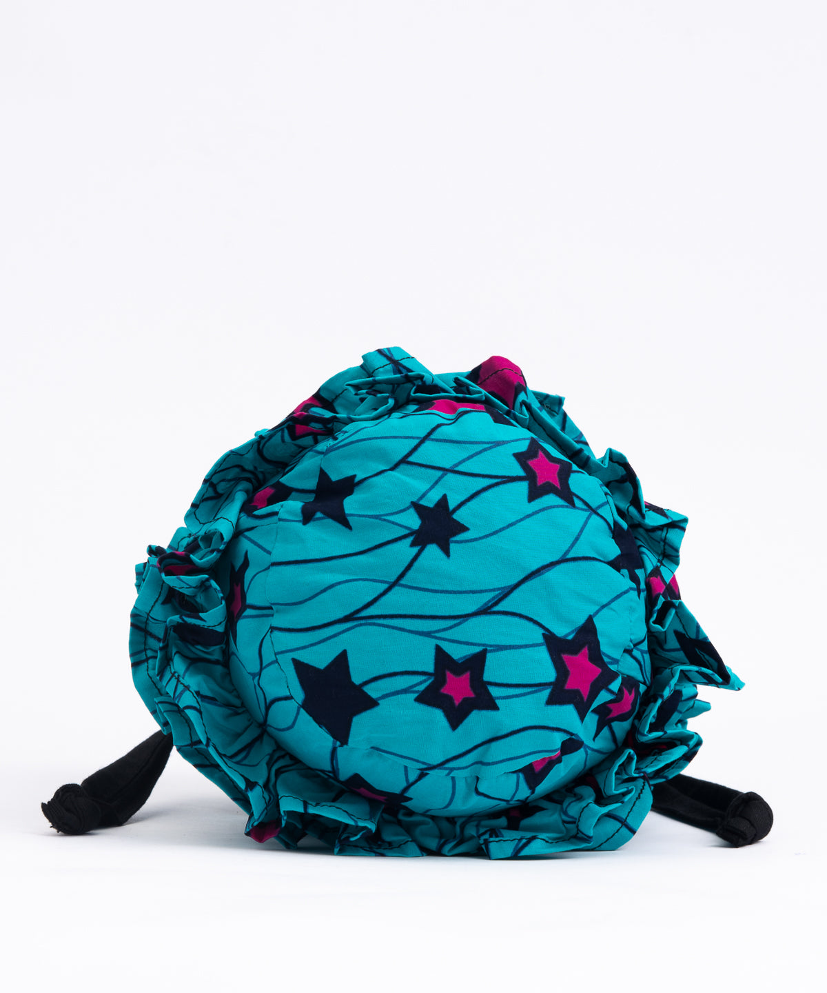 Frills Tube Drawstring Bag 057