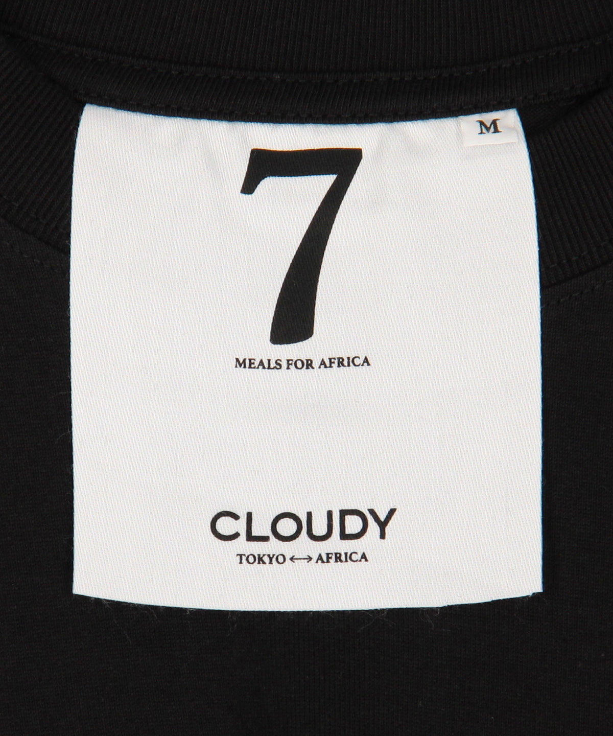 Long Sleeve T-Shirts CLOUDY FARM BLACK