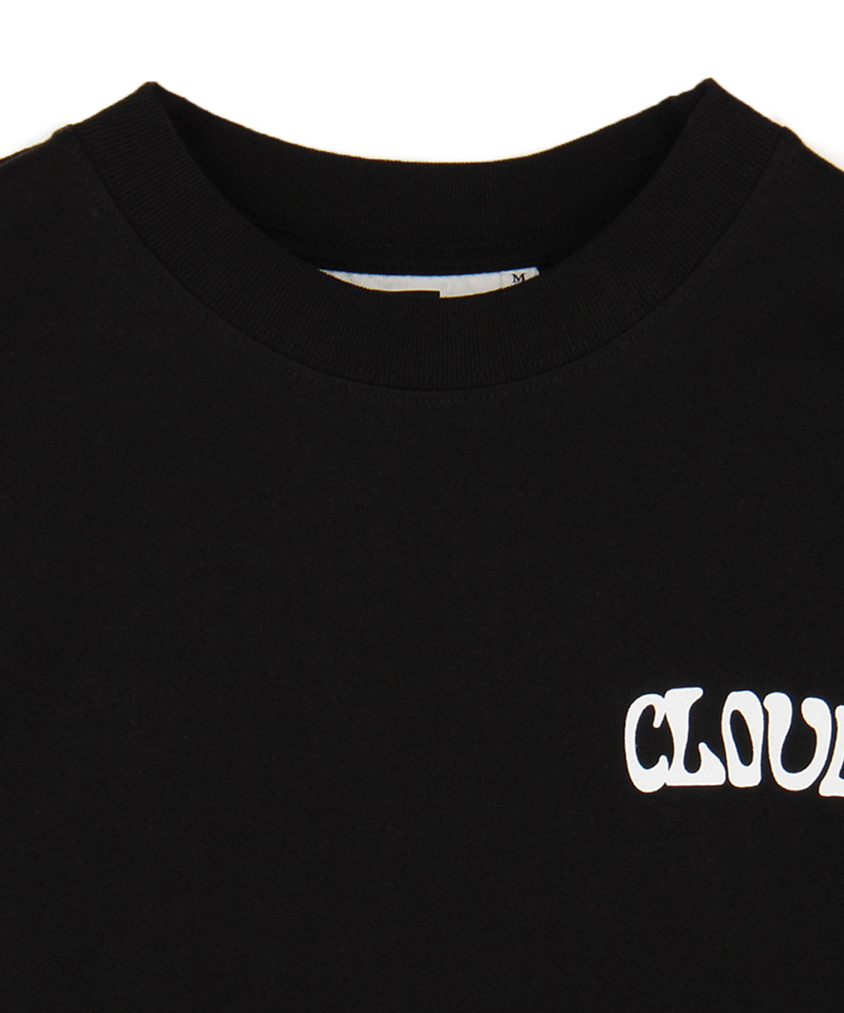 プリントロングTシャツ CLOUDY FARM ブラック