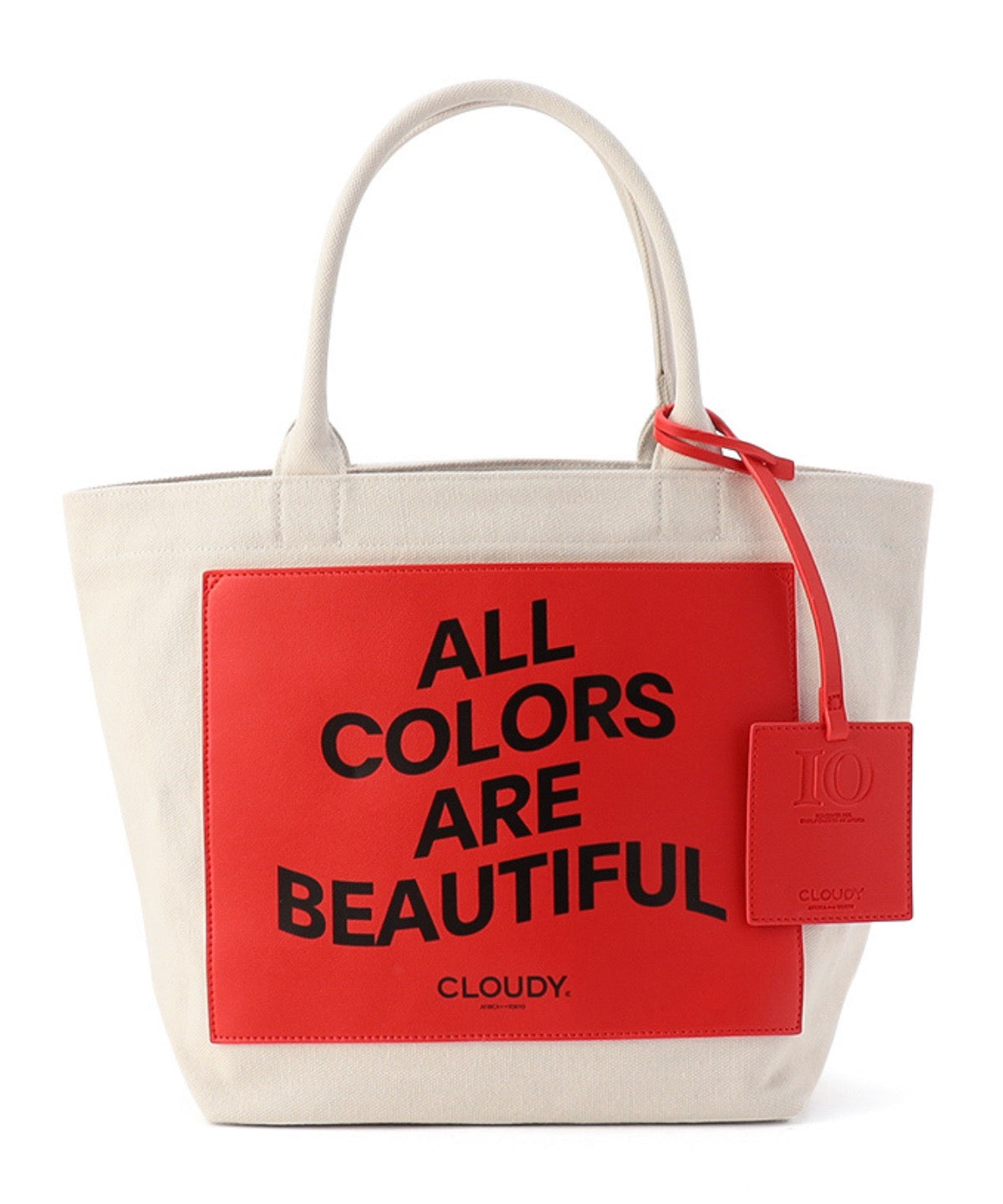 Canvas Tote (Medium) RED | バッグ | CLOUDY公式通販サイト