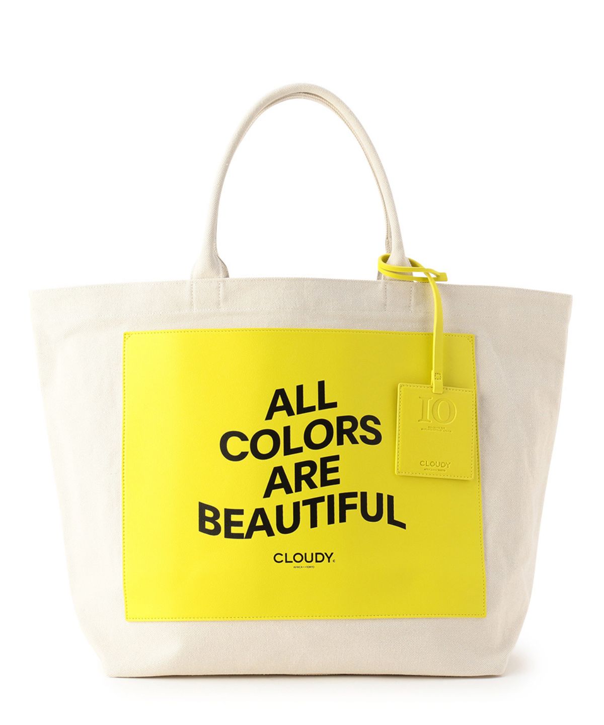 Canvas Tote (Large) YELLOW | バッグ | CLOUDY公式通販サイト