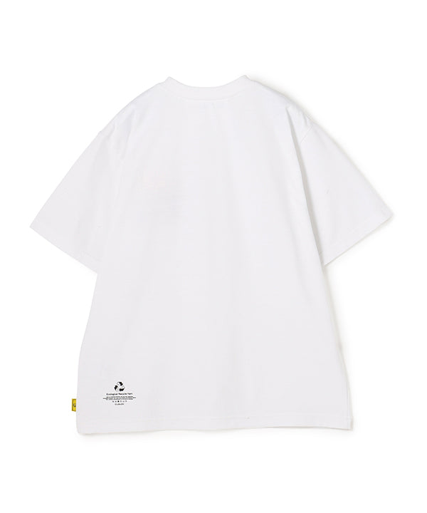 Park T-shirts Embroidery Petals WHITE