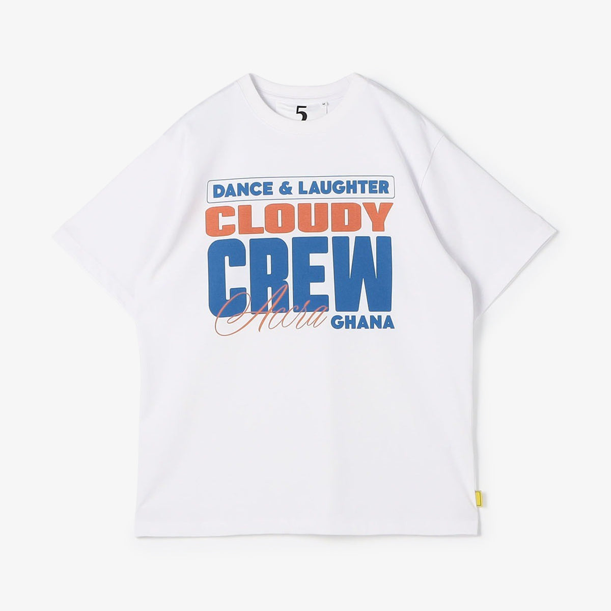 Lunch T-shirt CLOUDY CREW WHITE