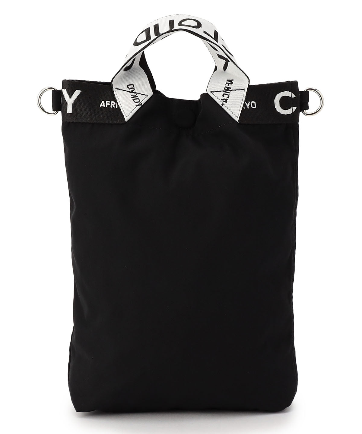 Reversible Shoulder Bag (Small) BLACK