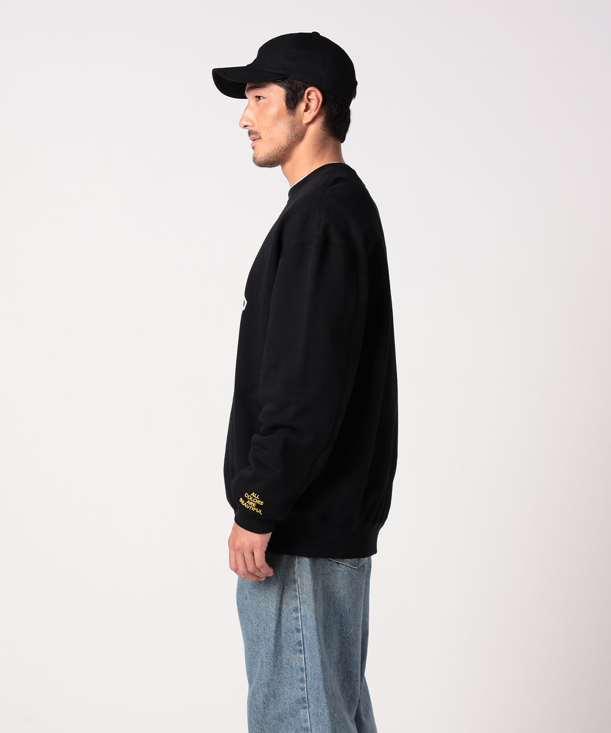 Sweat Shirts Big-C BLACK