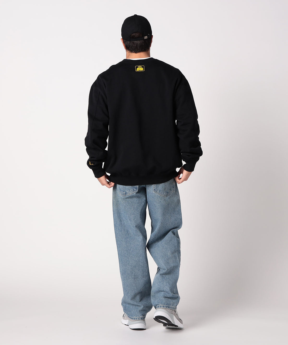 Sweat Shirts Big-C BLACK