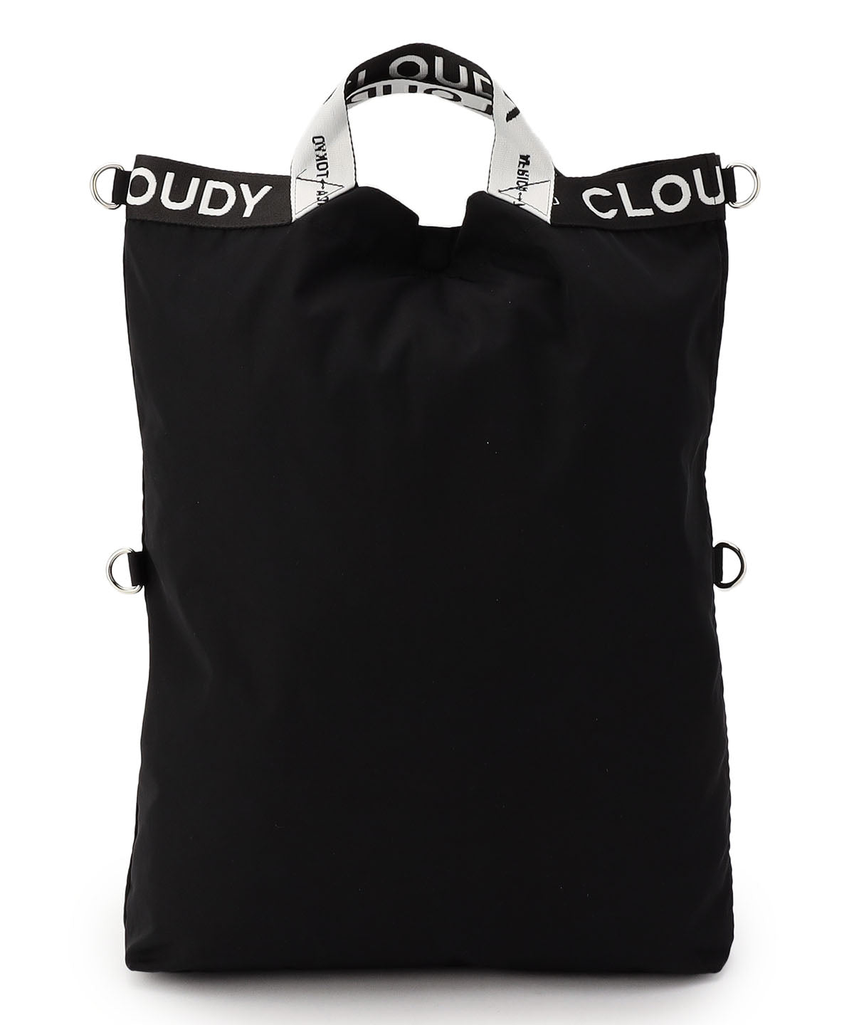 Reversible Shoulder Bag (Large) BLACK