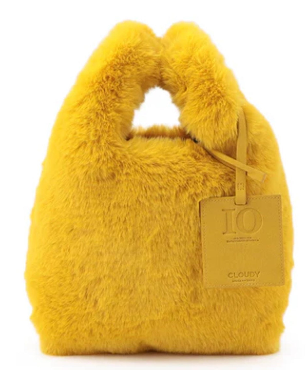 Eco Fur Convenience Bag (Small) YELLOW