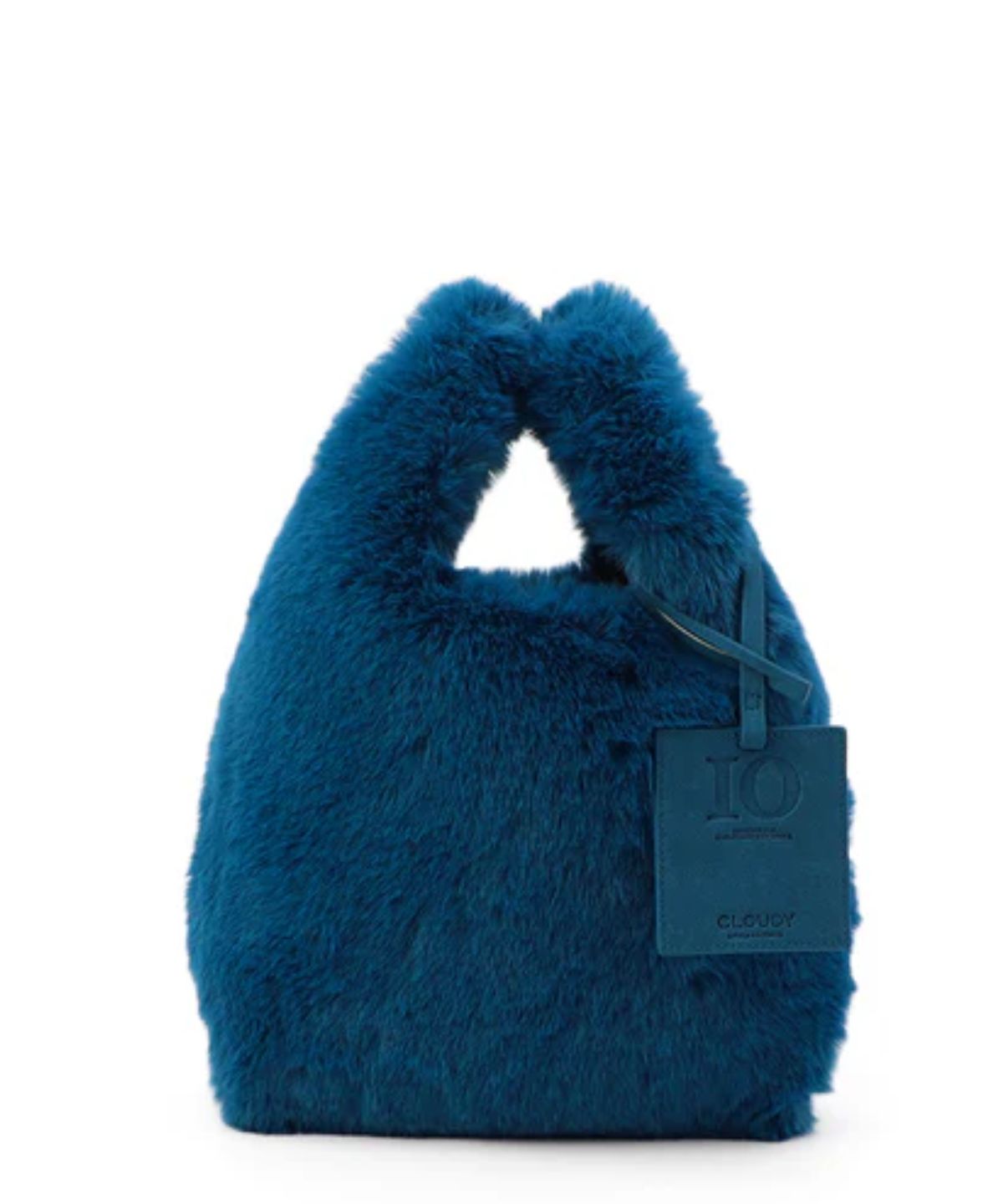 Eco Fur Convenience Bag (Small) E.BLUE