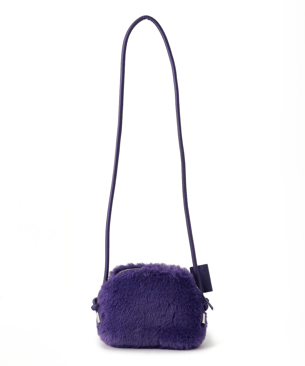 Eco Fur mini Shoulder Bag PURPLE