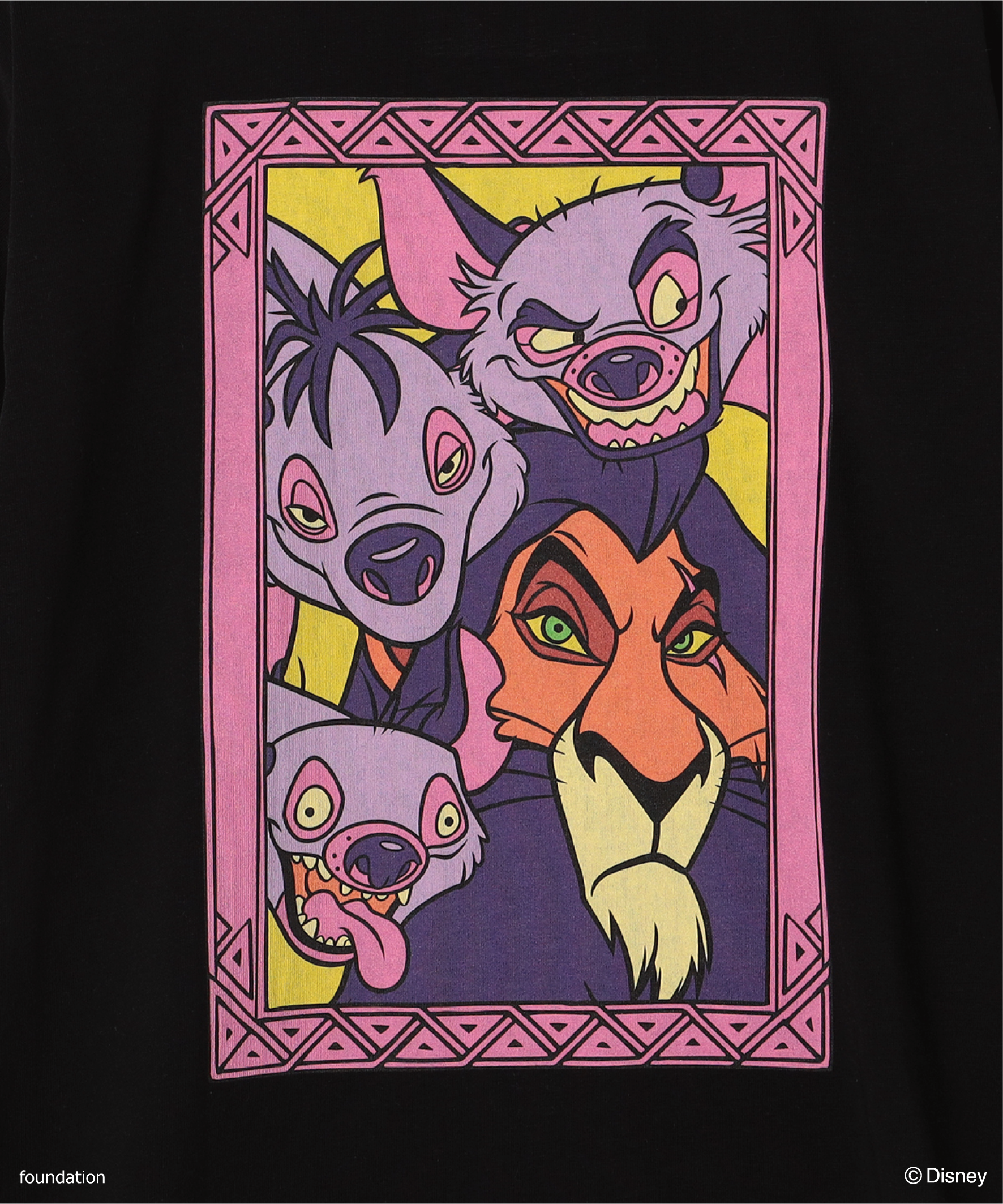 Lunch T-shirt Villains BLACK