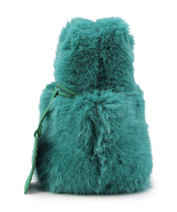 Eco Fur Tote Bag (Small) E.GREEN