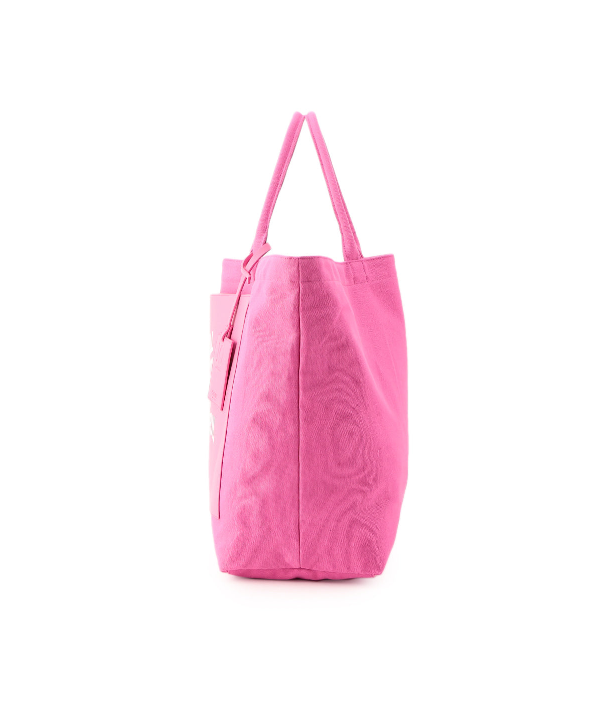 Colored Canvas Tote (Large) PINK