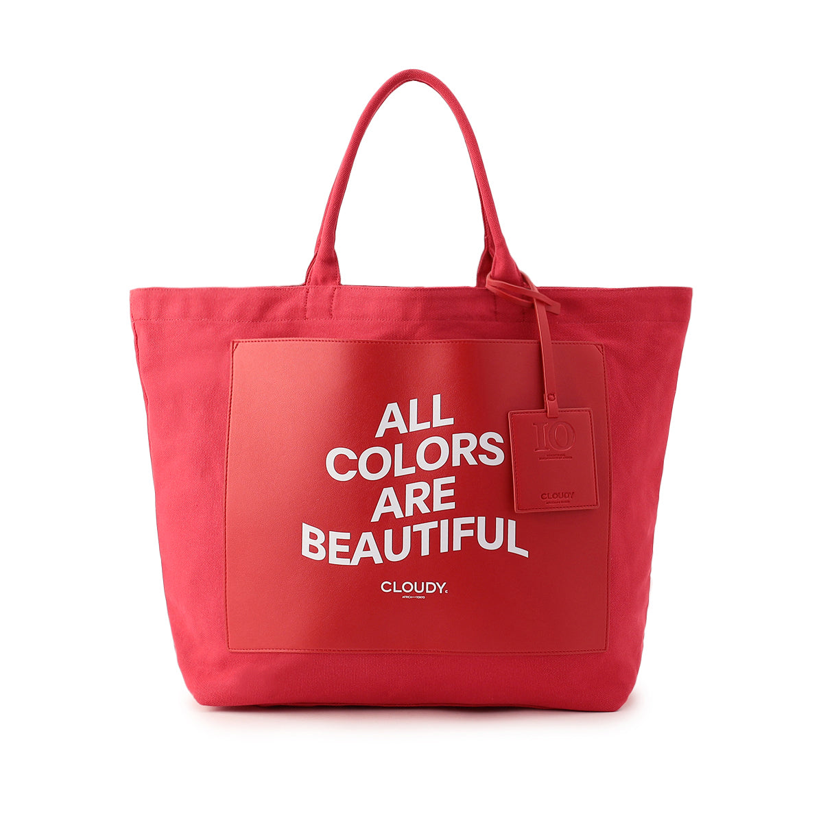 【EC限定】Colored Canvas Tote (Large)RED | バッグ | CLOUDY ...
