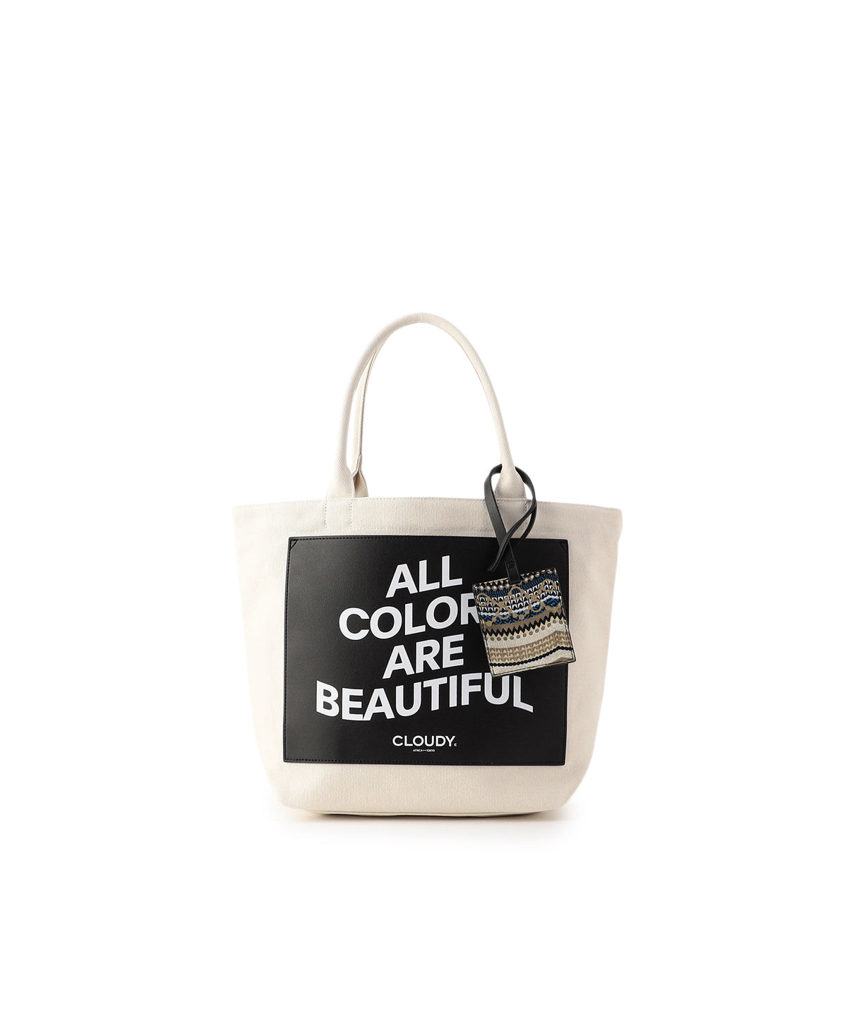 Recycled Canvas Tote (Medium) BLACK | バッグ | CLOUDY公式通販サイト