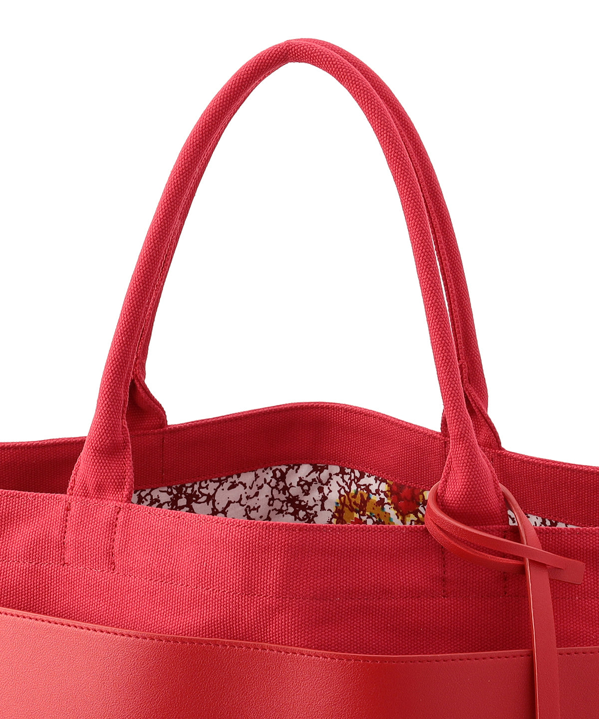 EC限定】Colored Canvas Tote (Large)RED | バッグ | CLOUDY公式通販サイト