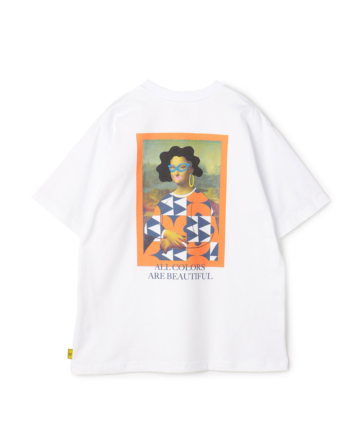 T-shirts Textile Collage Roaming tricle WHITE | Tシャツ | CLOUDY