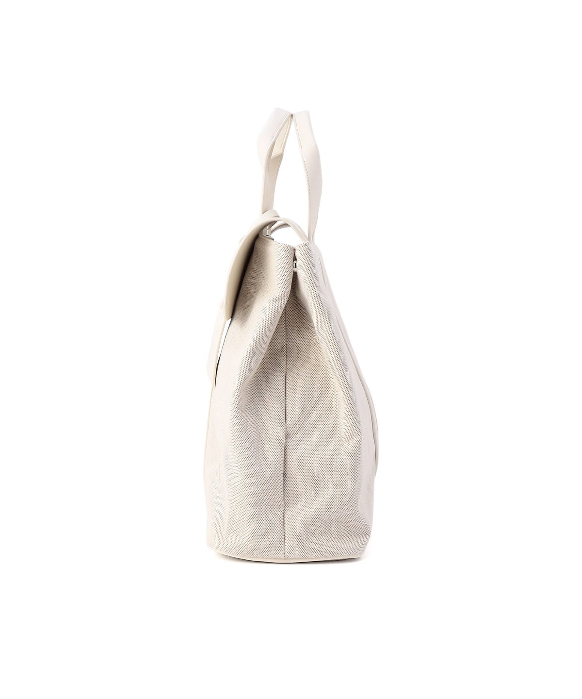 Two Tone Kente Bag (Large)WHITE