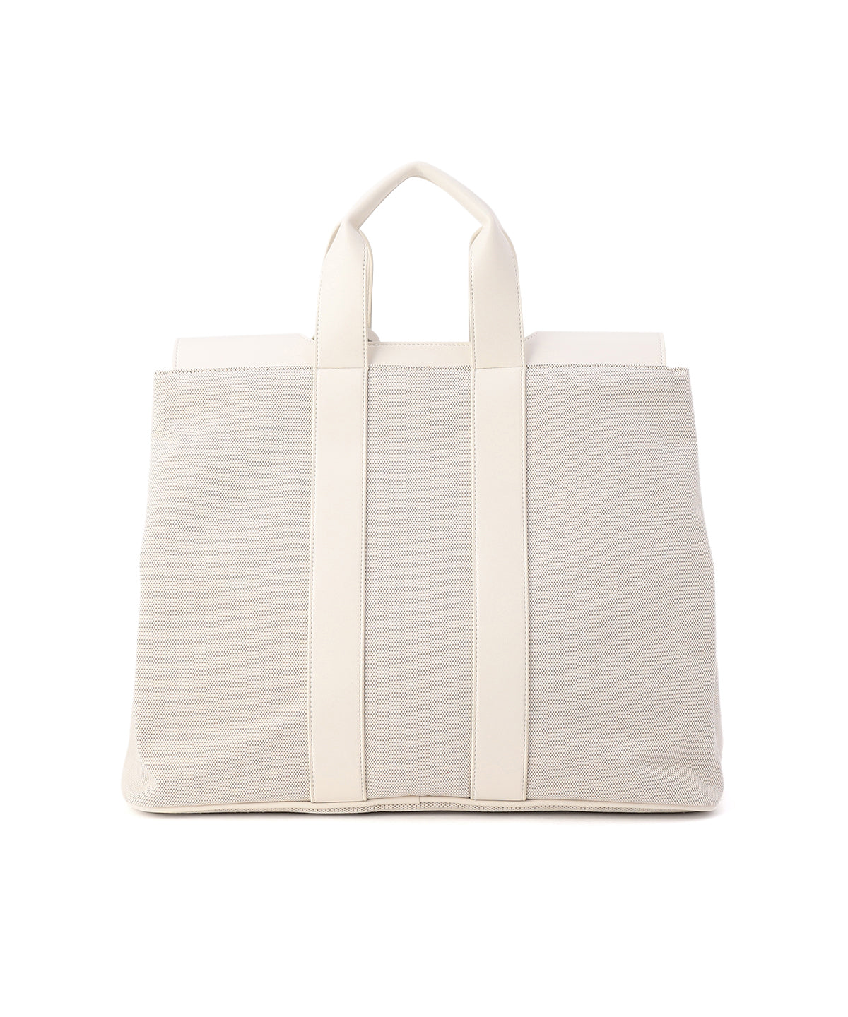 Two Tone Kente Bag (Large)WHITE