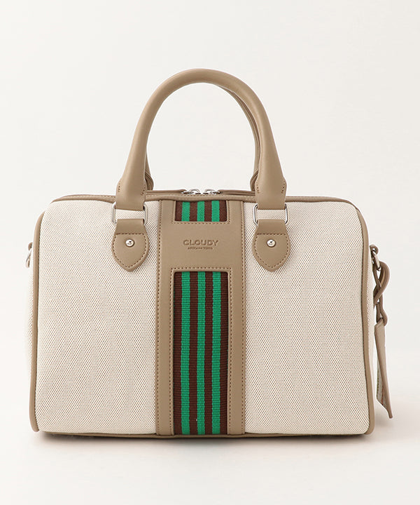 Two Tone Kente × Boston Bag GREIGE | バッグ | CLOUDY公式通販サイト