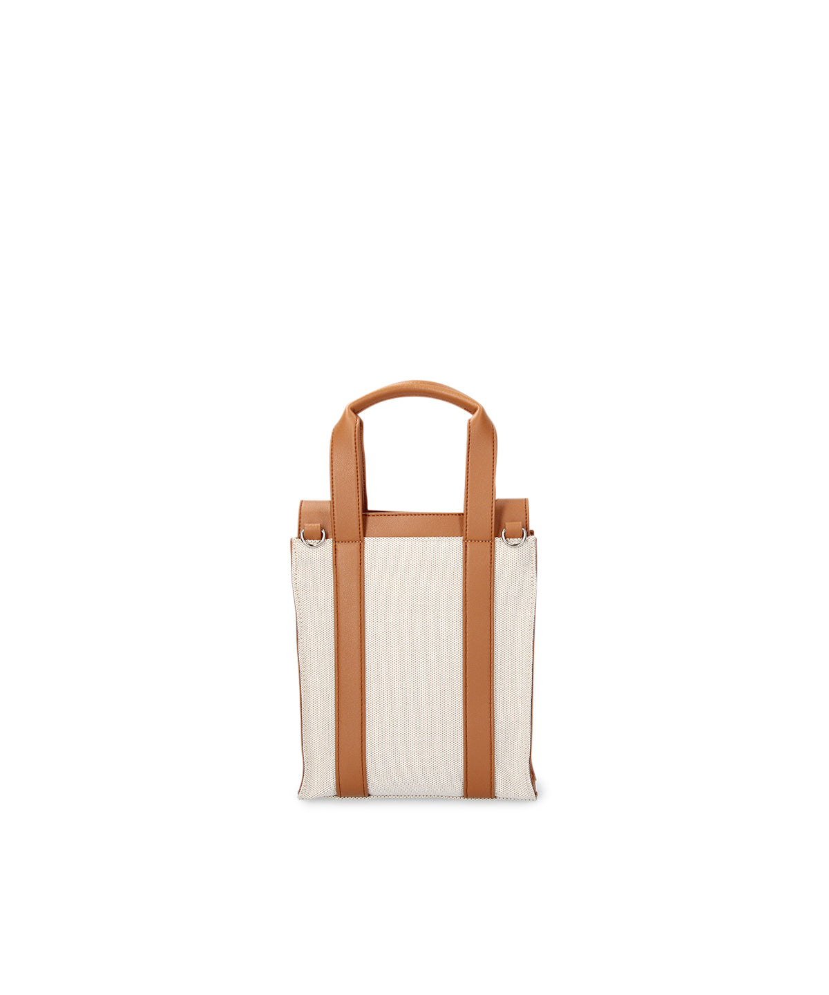 Two Tone Kente Shoulder Bag (Small )BROWN
