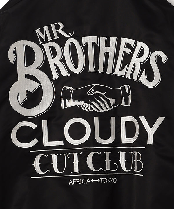 MR.BROTHERS × CLOUDY MA-1 Black