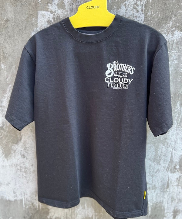 MR.BROTHERS × CLOUDY T-Shirts Black