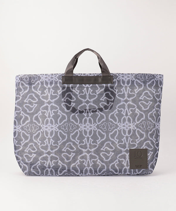 African Textile Mesh Tote Bag (Large) DARK GRAY | バッグ | CLOUDY 