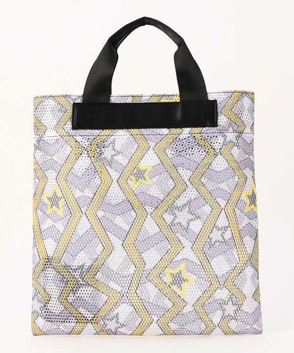 African Textile Mesh Tote Bag (Small) BLACK | バッグ | CLOUDY公式 